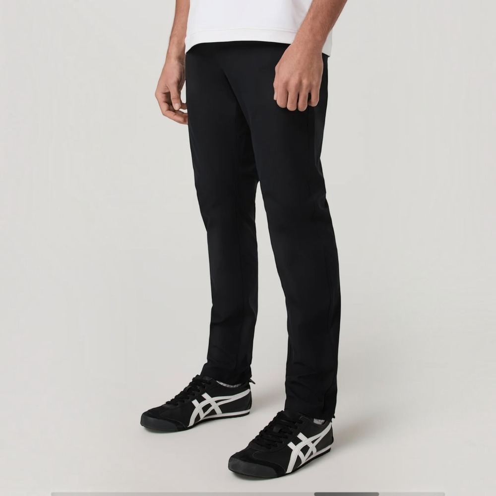 Vuori Meta Pant Mens Performance Chino 28x32 Black Athletic Slim  NWOT